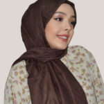 F Desen Şal Acı Kahve