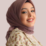 Mio Caz Eşarp Koyu Pudra